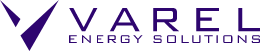varel logo purple